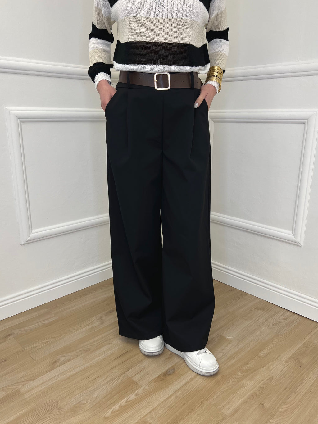 Pantalone Twill 1358 Nero