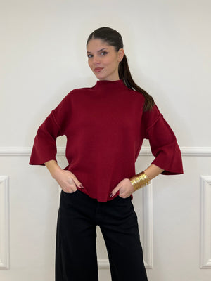 Maglia Profili 8162 Bordeaux