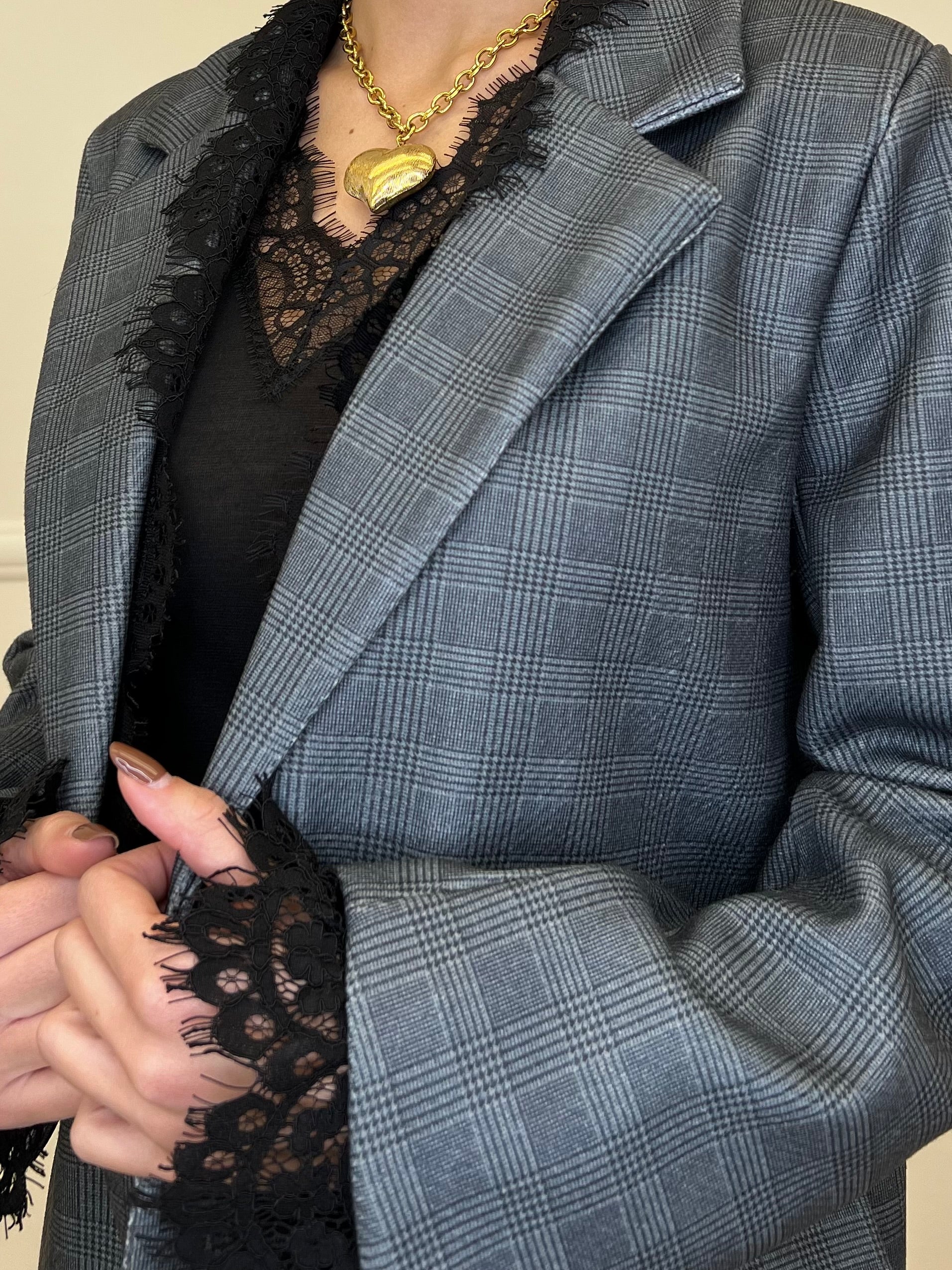 Giacca Galles Pizzo 251078 Grigio