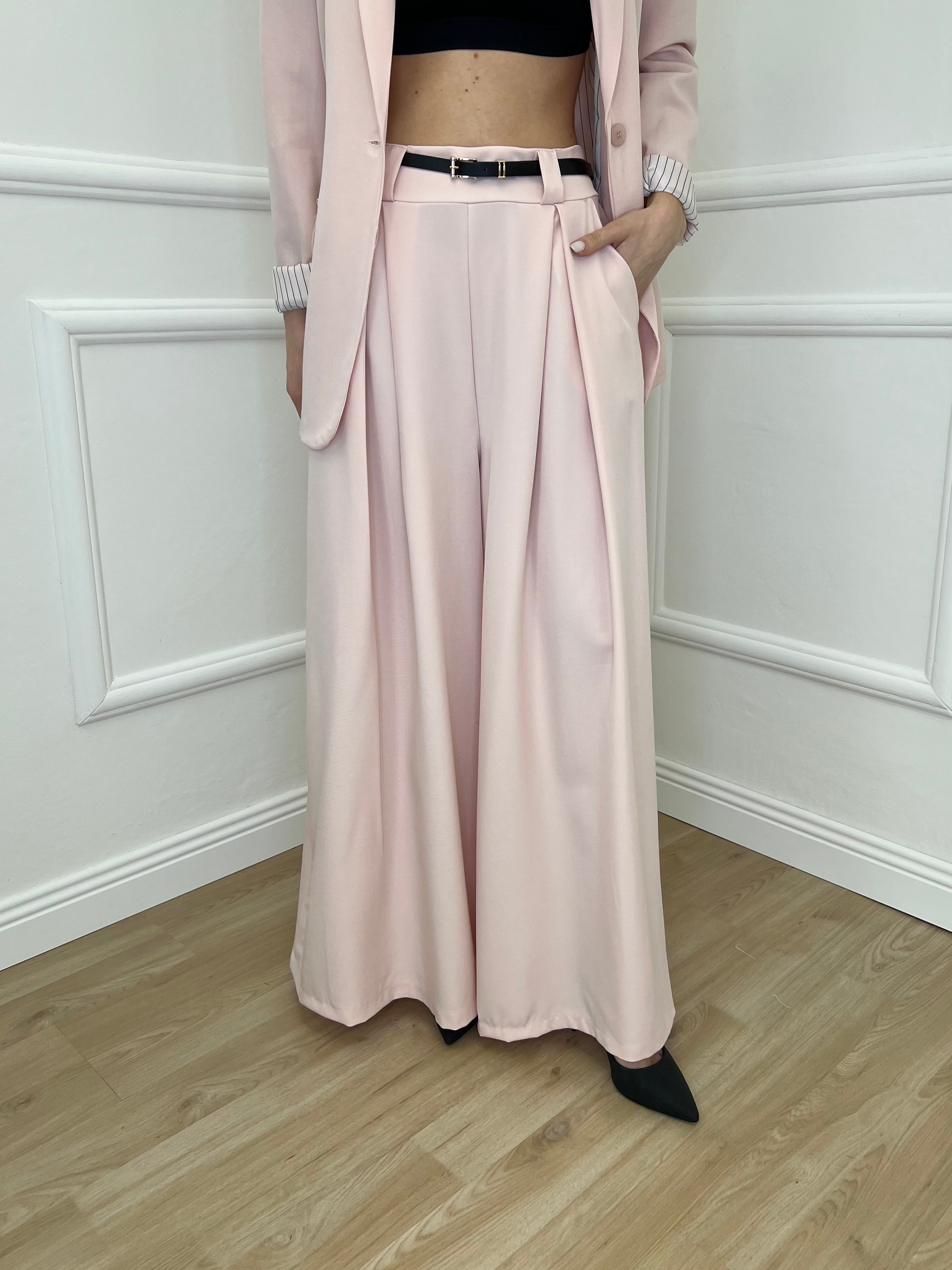 Pantalone a Palazzo 21509 Rosa