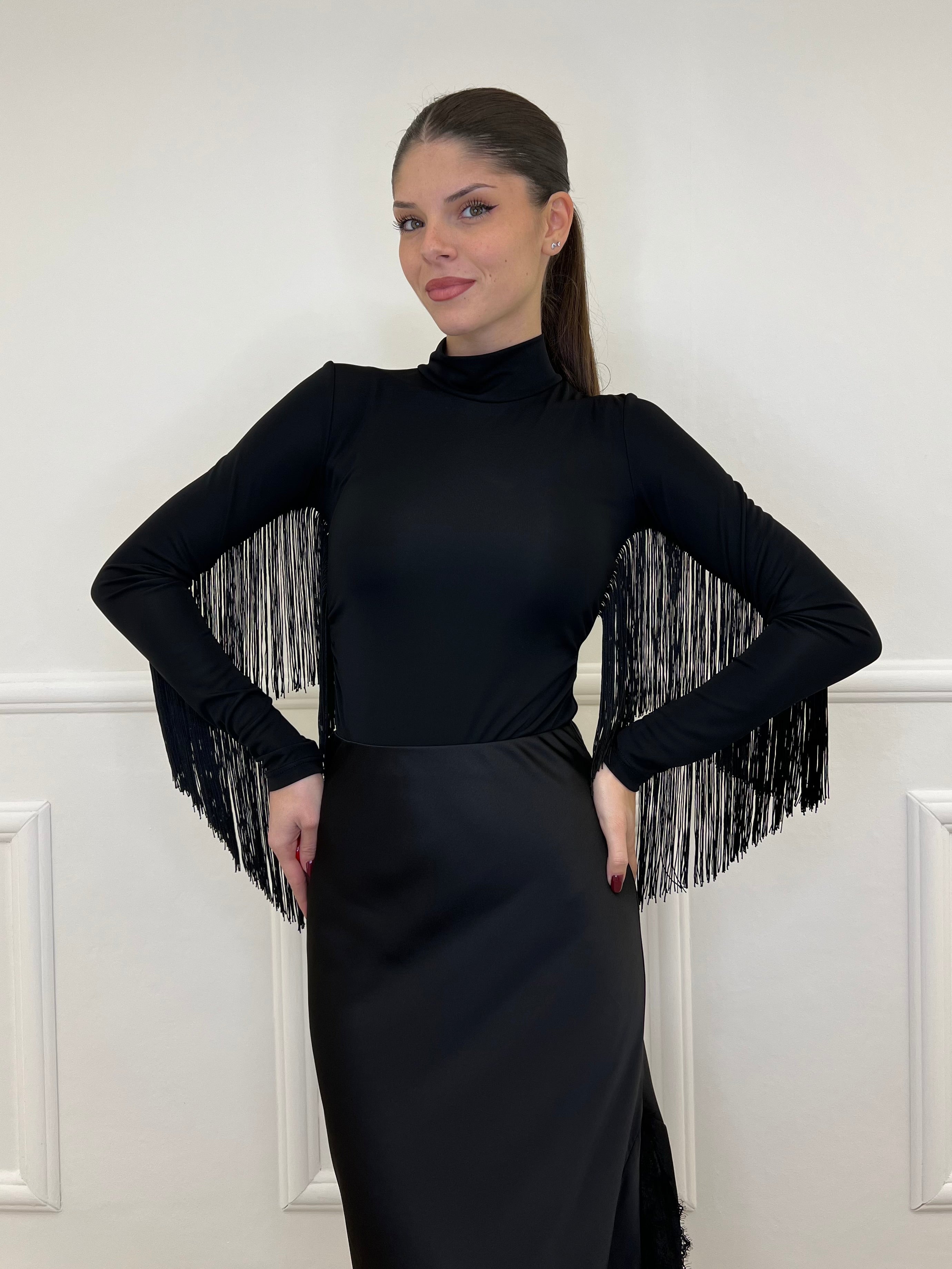 Body Frange Lumina LD3829 Nero