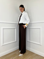 Pantalone Fluido 7229 Moro