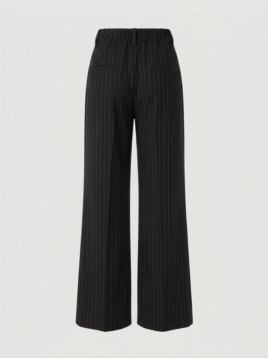 Tailleur Gessato Monopetto 83459 Nero