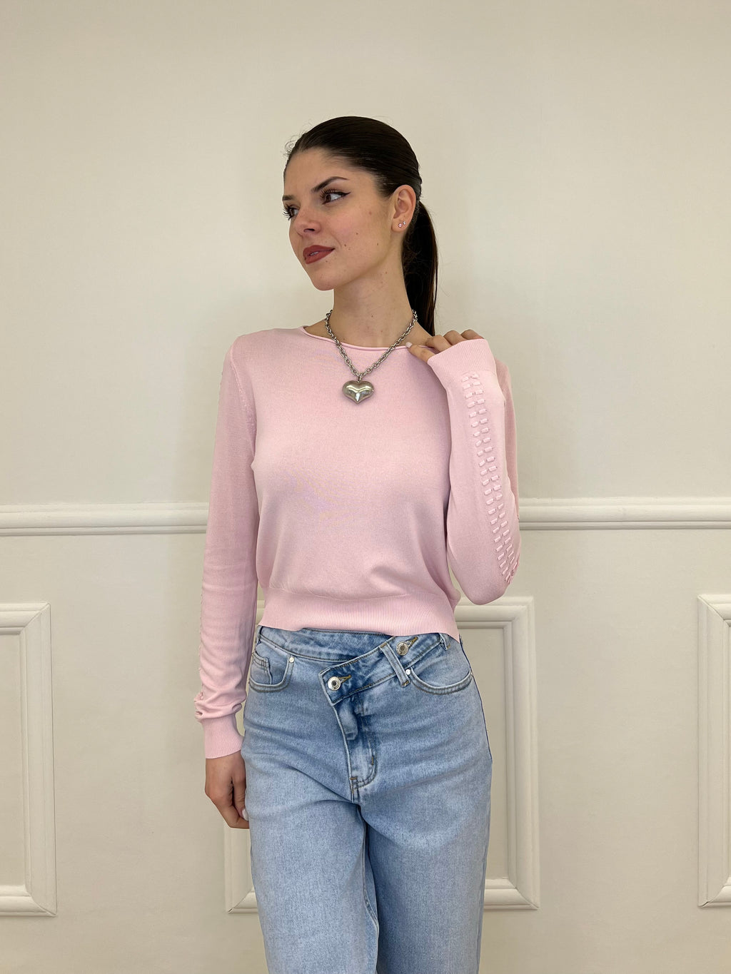 Maglia Crop Profili Operati YS9671