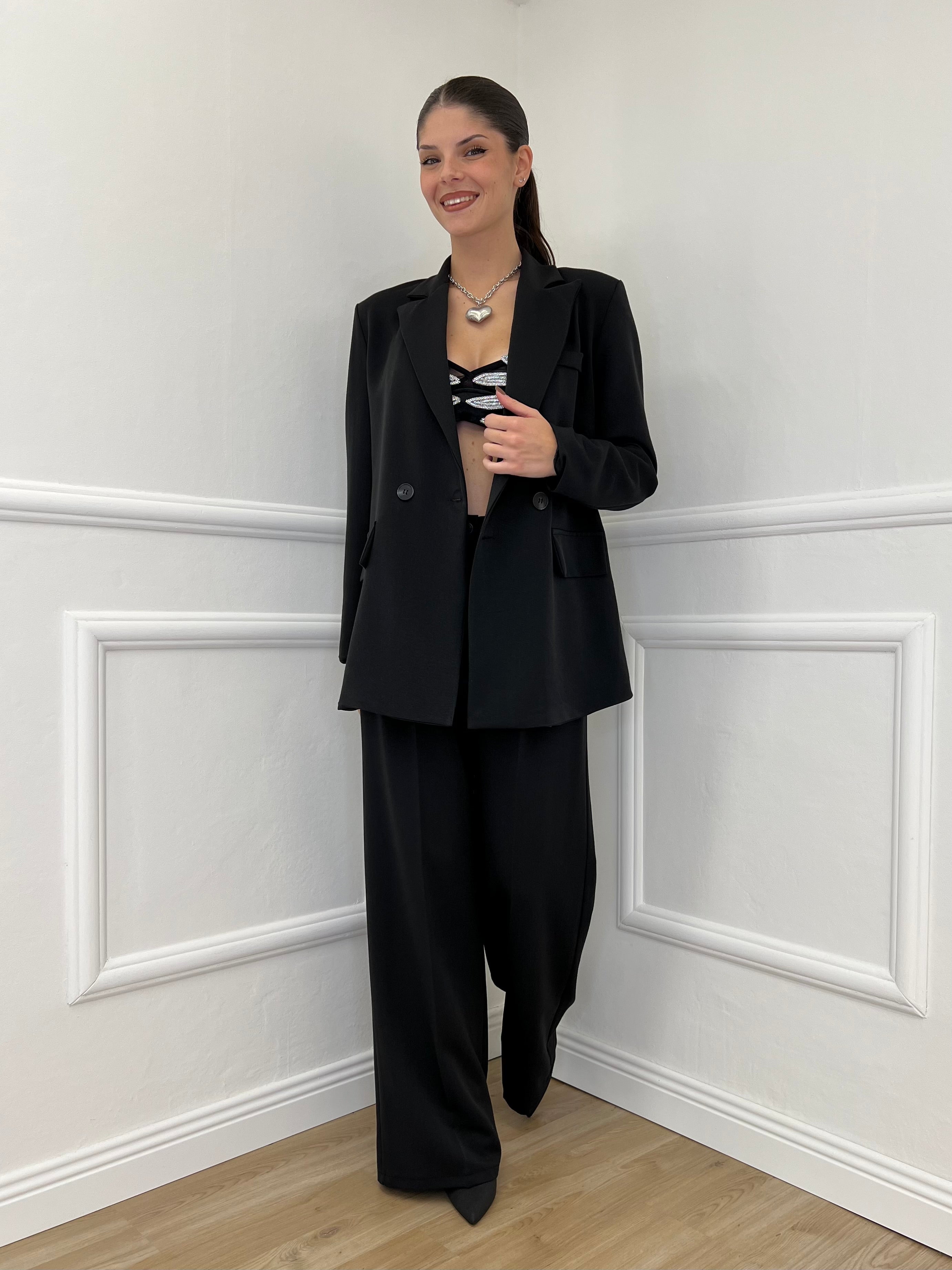 Tailleur Doppiopetto 2412 Nero