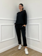 Pantalone Felpa 2252 Nero - Bazar Abbigliamento