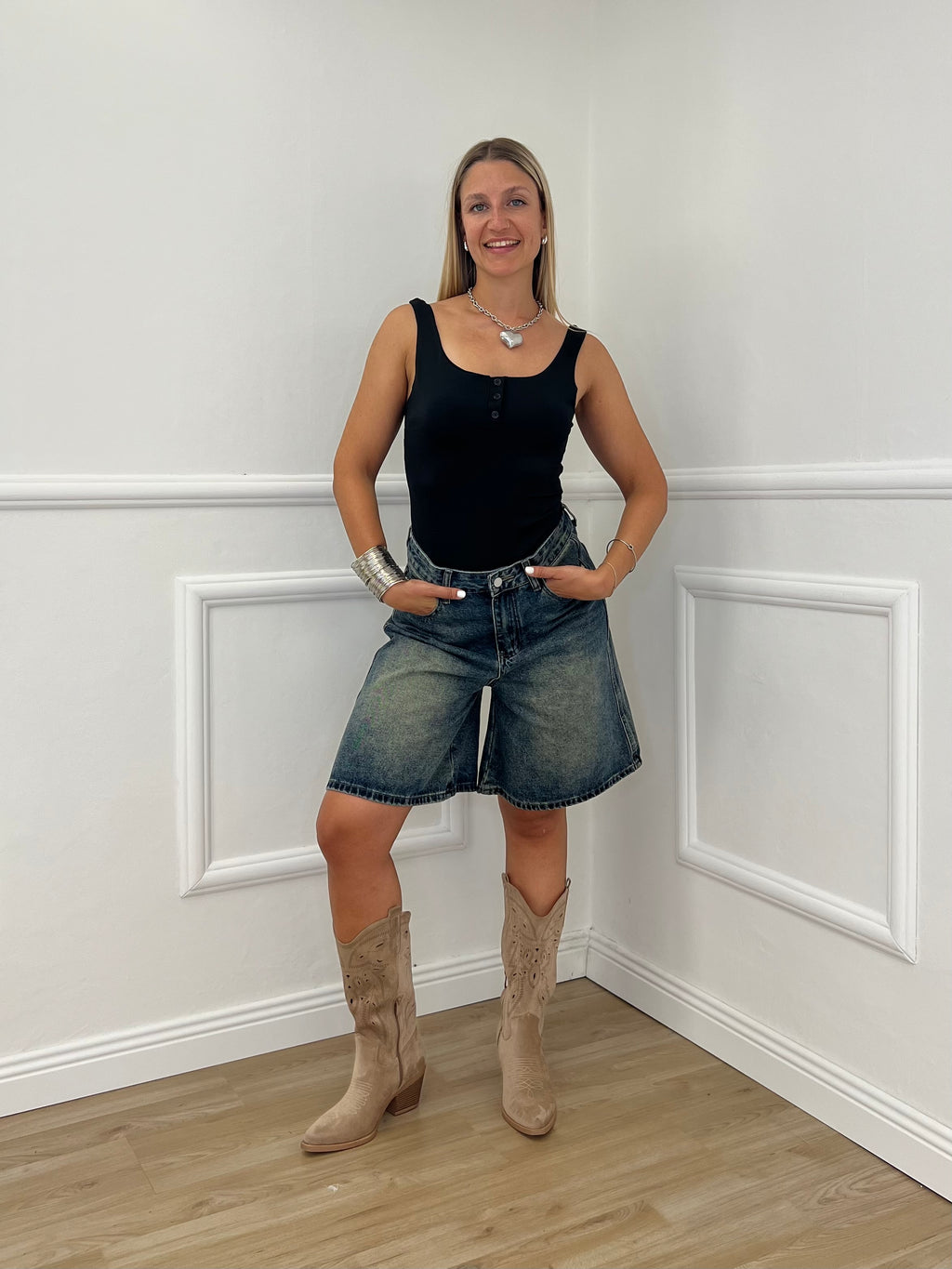 Top Serafino 3358 Nero