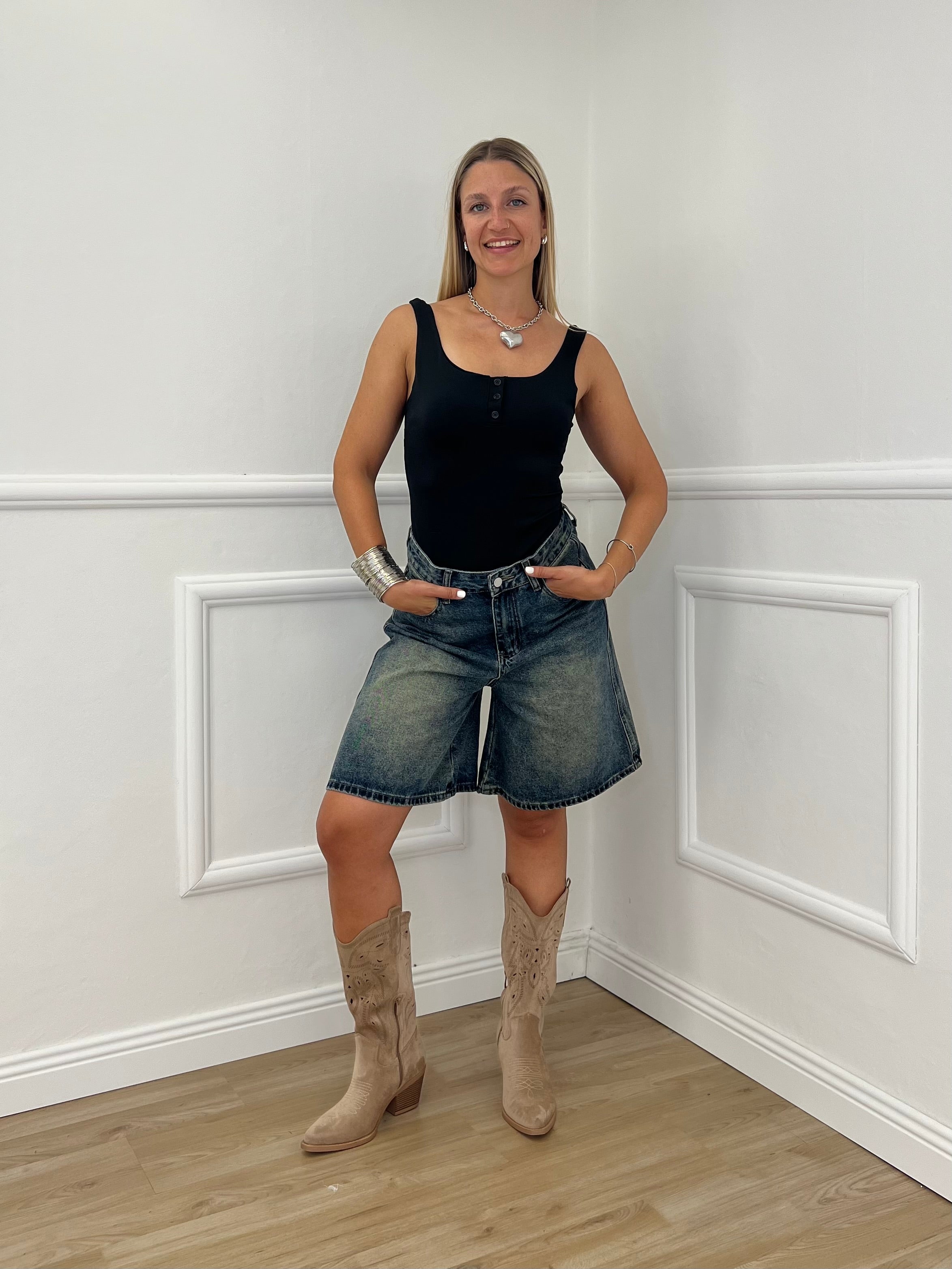 Top Serafino 3358 Nero