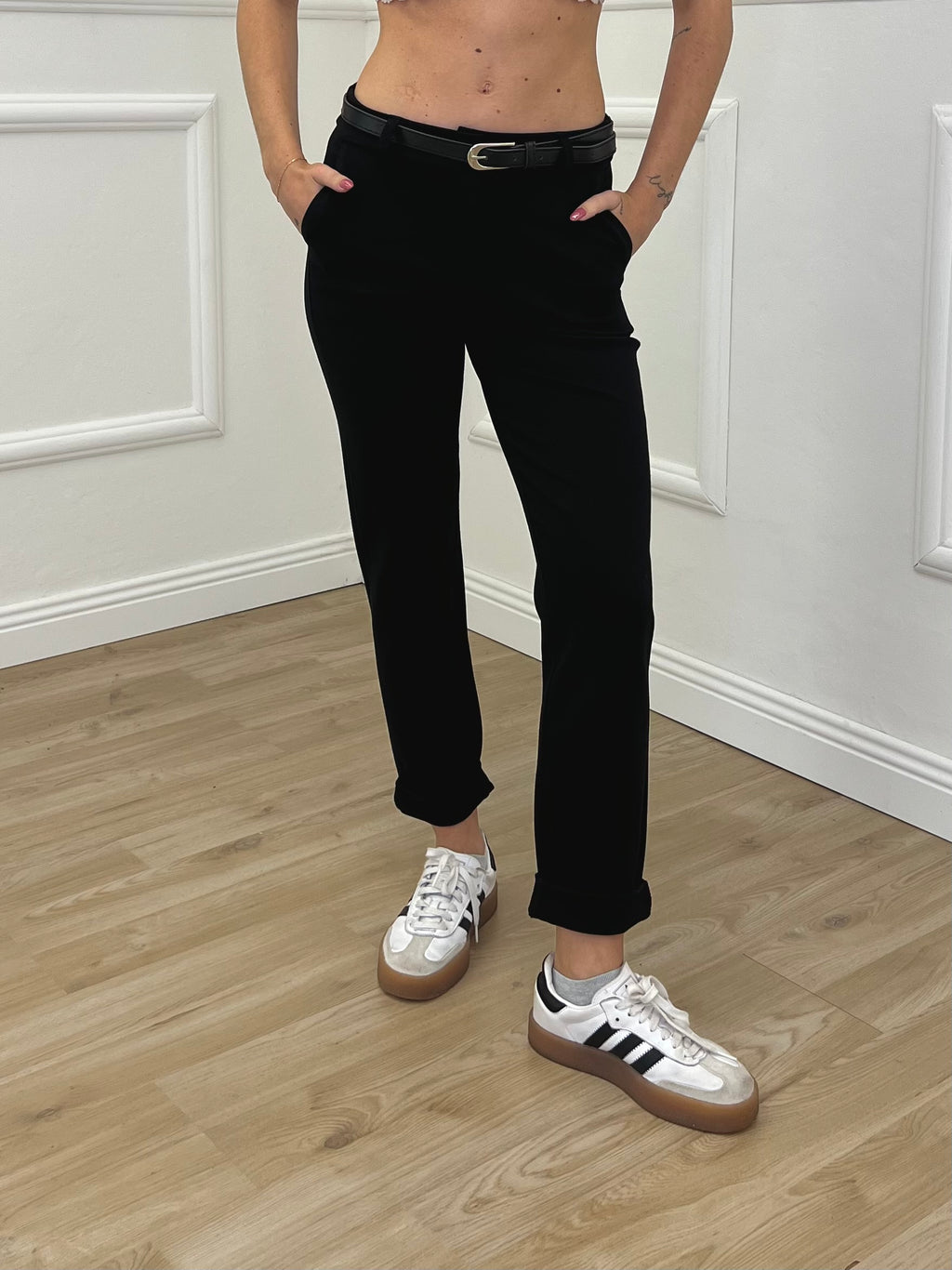 Pantalone a Sigaretta Punto Milano 2893 Nero