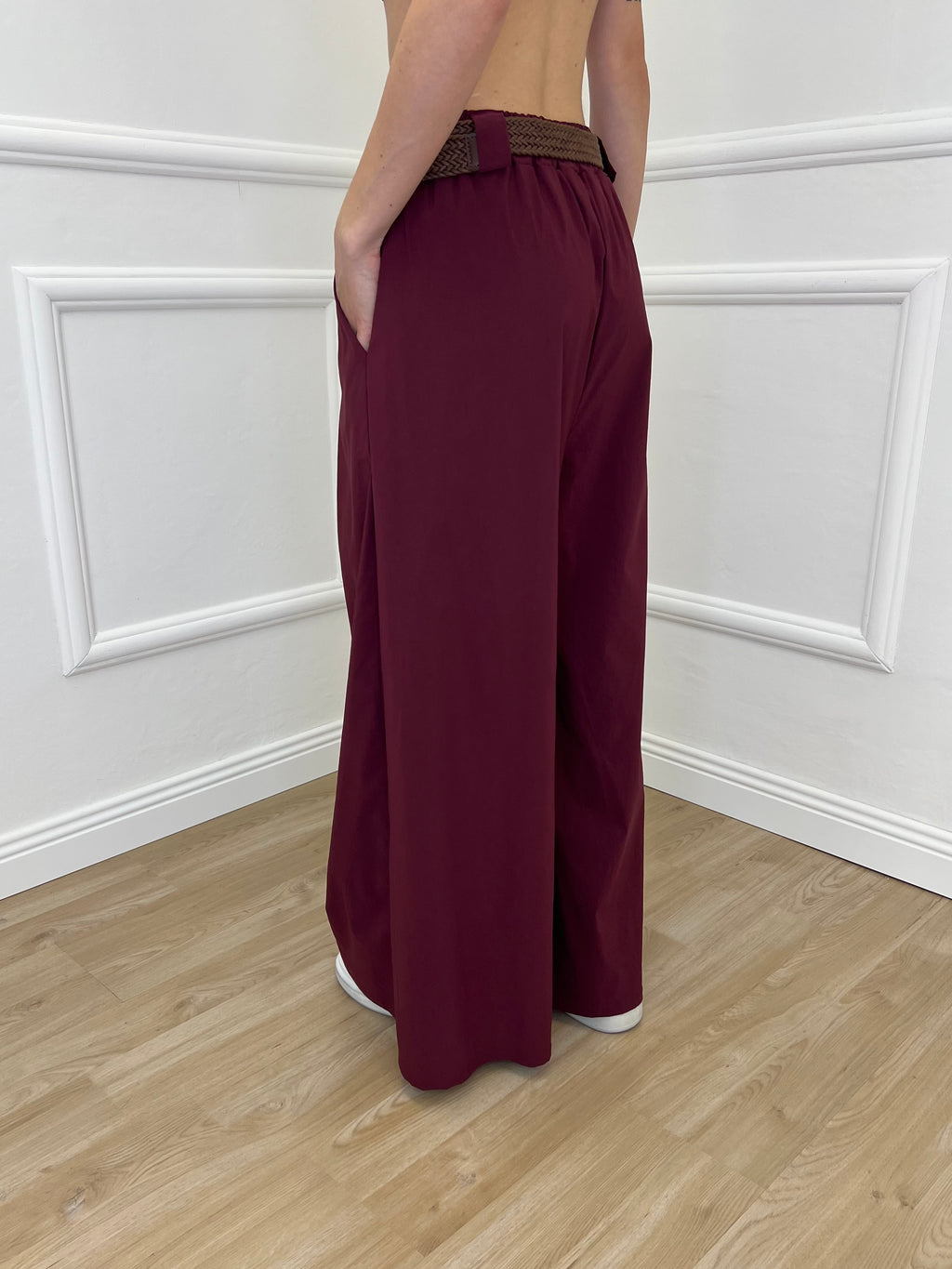Panta Gonna Bengalina 51087 Burgundy