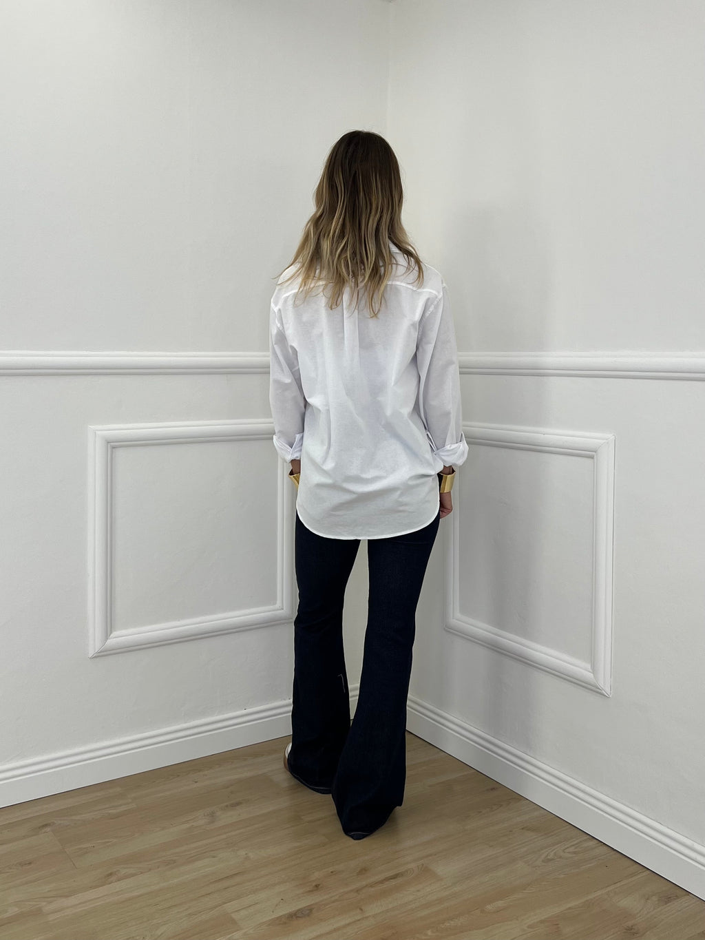 Camicia Over Oxford Tasca 17117 Bianco