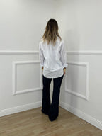 Camicia Over Oxford Tasca 17117 Bianco