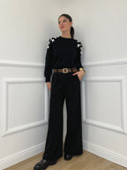 Pantalone Corduroy 6156 Nero