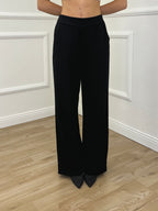 Pantalone Fluido Cady 7270 Nero