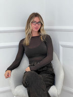 Maglia Ultralight con Cashmere Scollo a Barchetta
