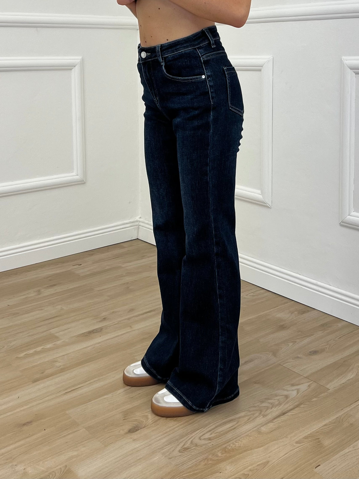 Jeans Flare 1536 Blu