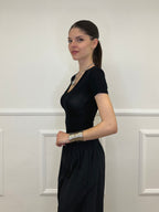 Maglietta Con Spalline 9269 Nero