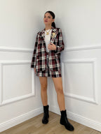 Completo Shorts A6964 Burgundy