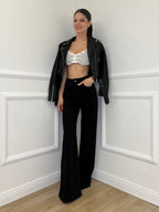 Chiodo Ecopelle HQ008 Nero - Bazar Abbigliamento