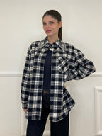 Camicia Madras Cristalli 2531 Blu