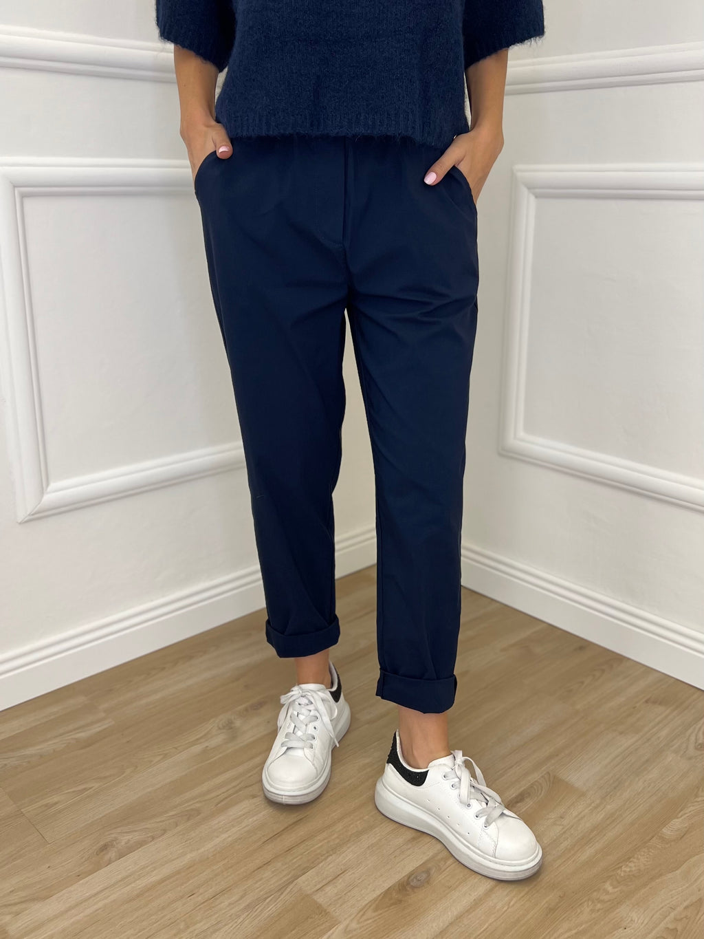 Pantalone Baggy 51013 Blu - Bazar Abbigliamento
