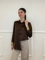 Camicia Satin 261081 Moro