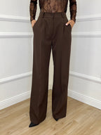 Pantalone a Palazzo 3715 Caffè - Bazar Abbigliamento