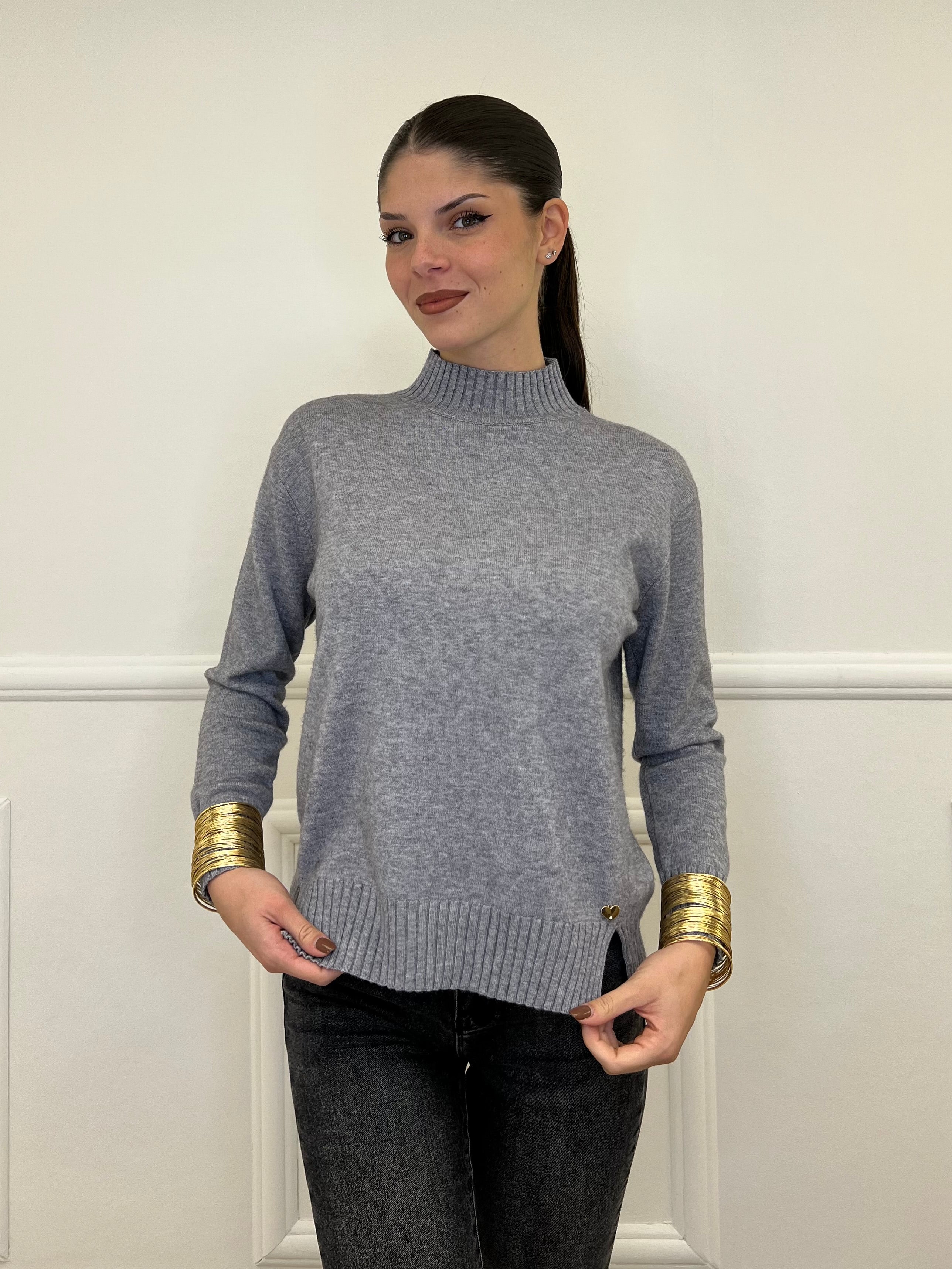 Lupetto Spacchetti 26000 Grigio