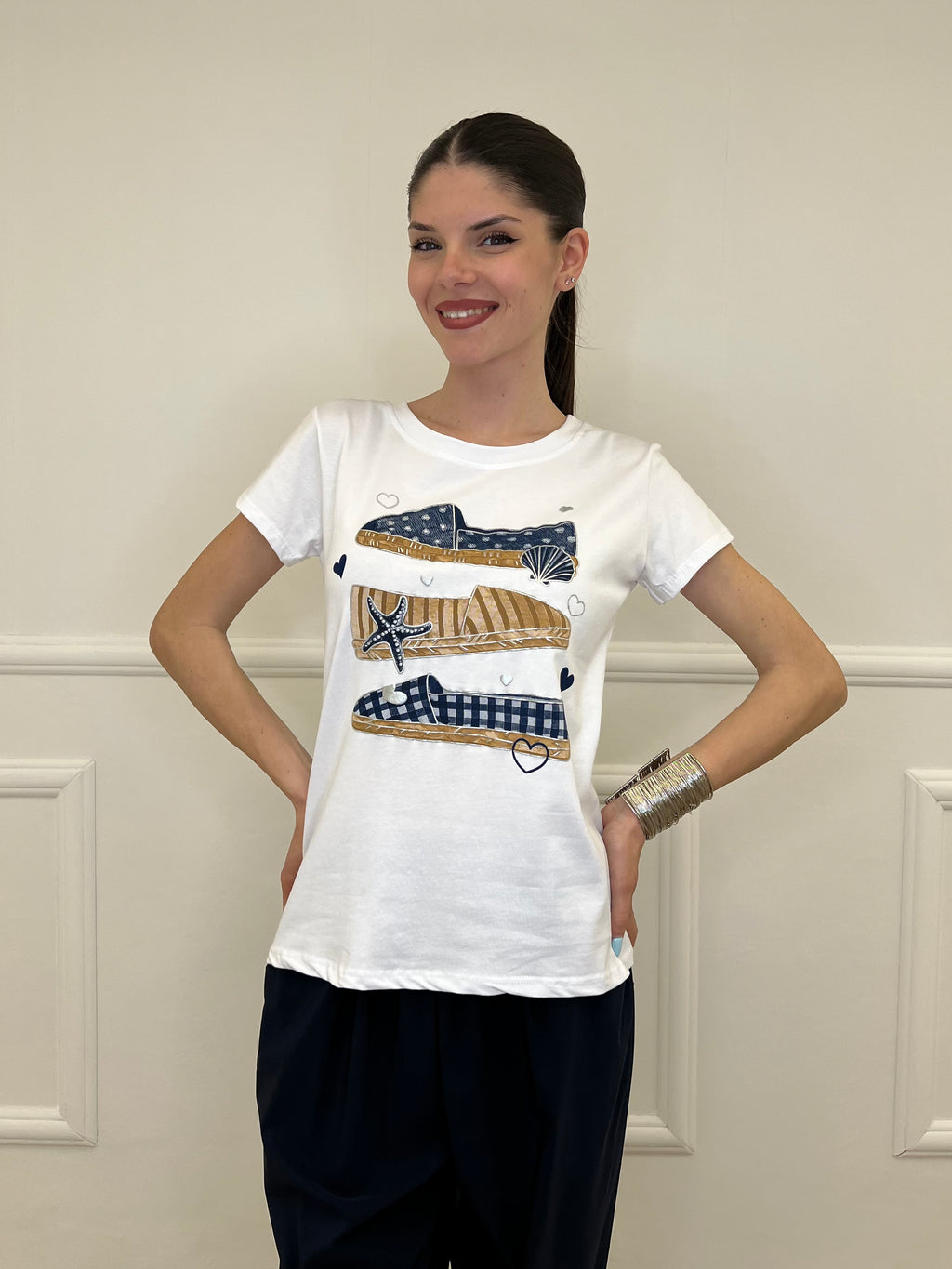 T-shirt Regular Fit Espadrillas