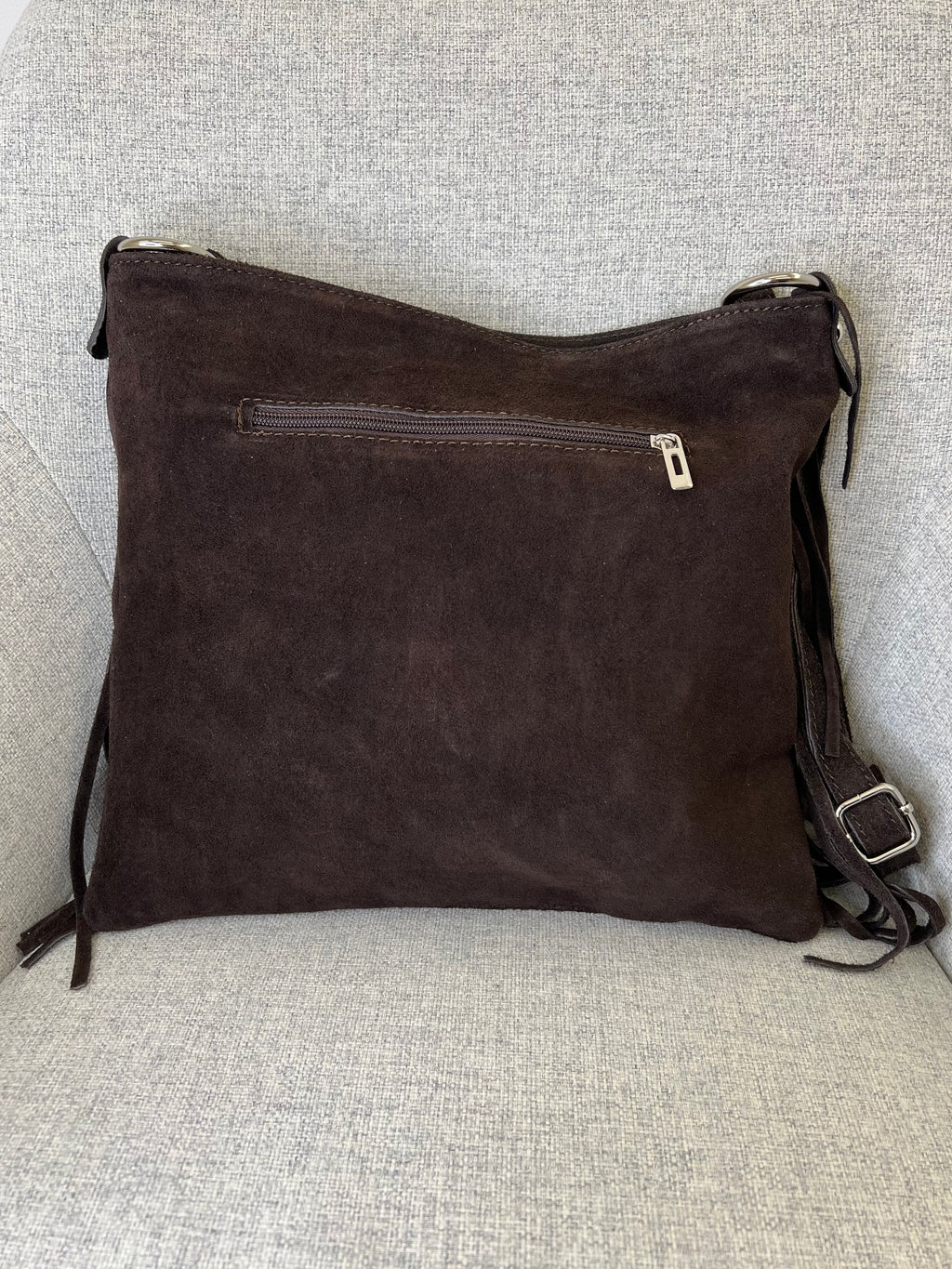 Borsa Frange Vera Pelle Big RL002