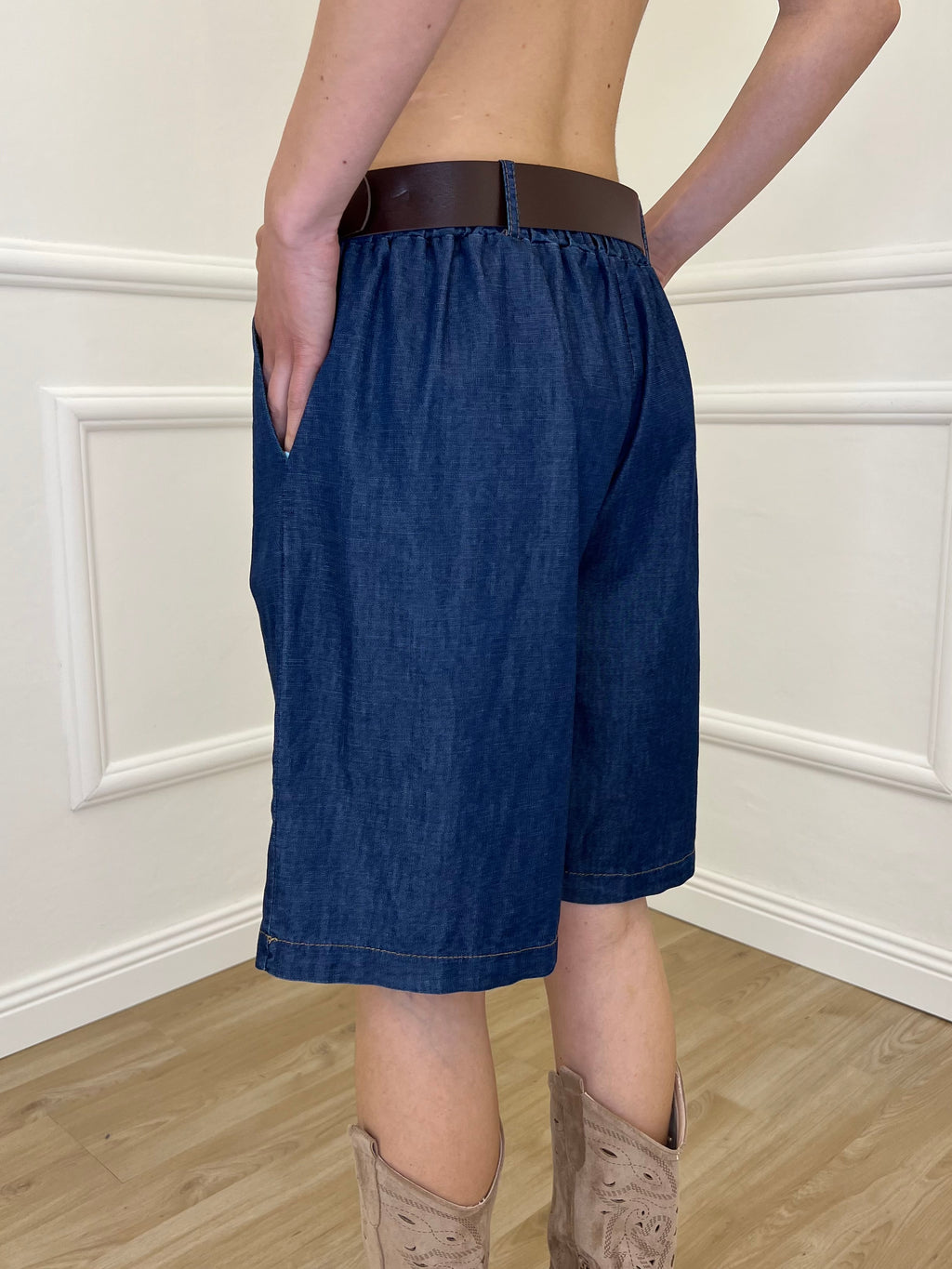 Bermuda In Chambray 82504 Blu