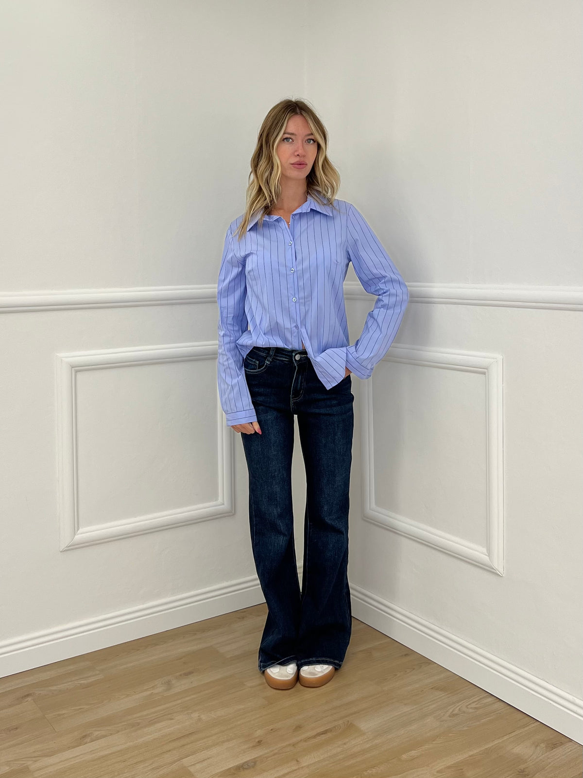 Camicia Bastoncino 5017 Azzurro