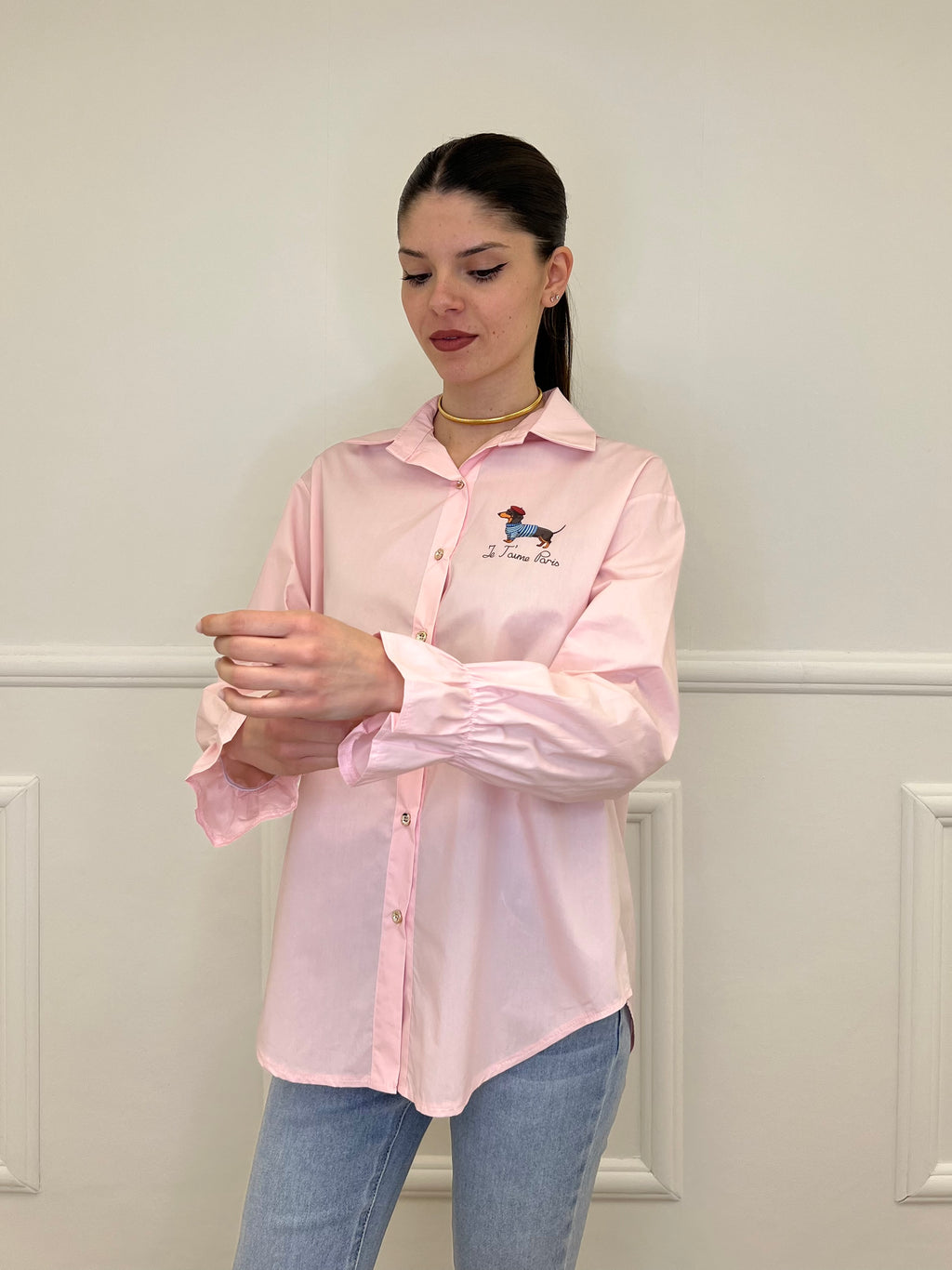 Camicia Bassotto 82080 Rosa