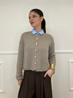 Cardigan Kid Mohair 5211 Ecru