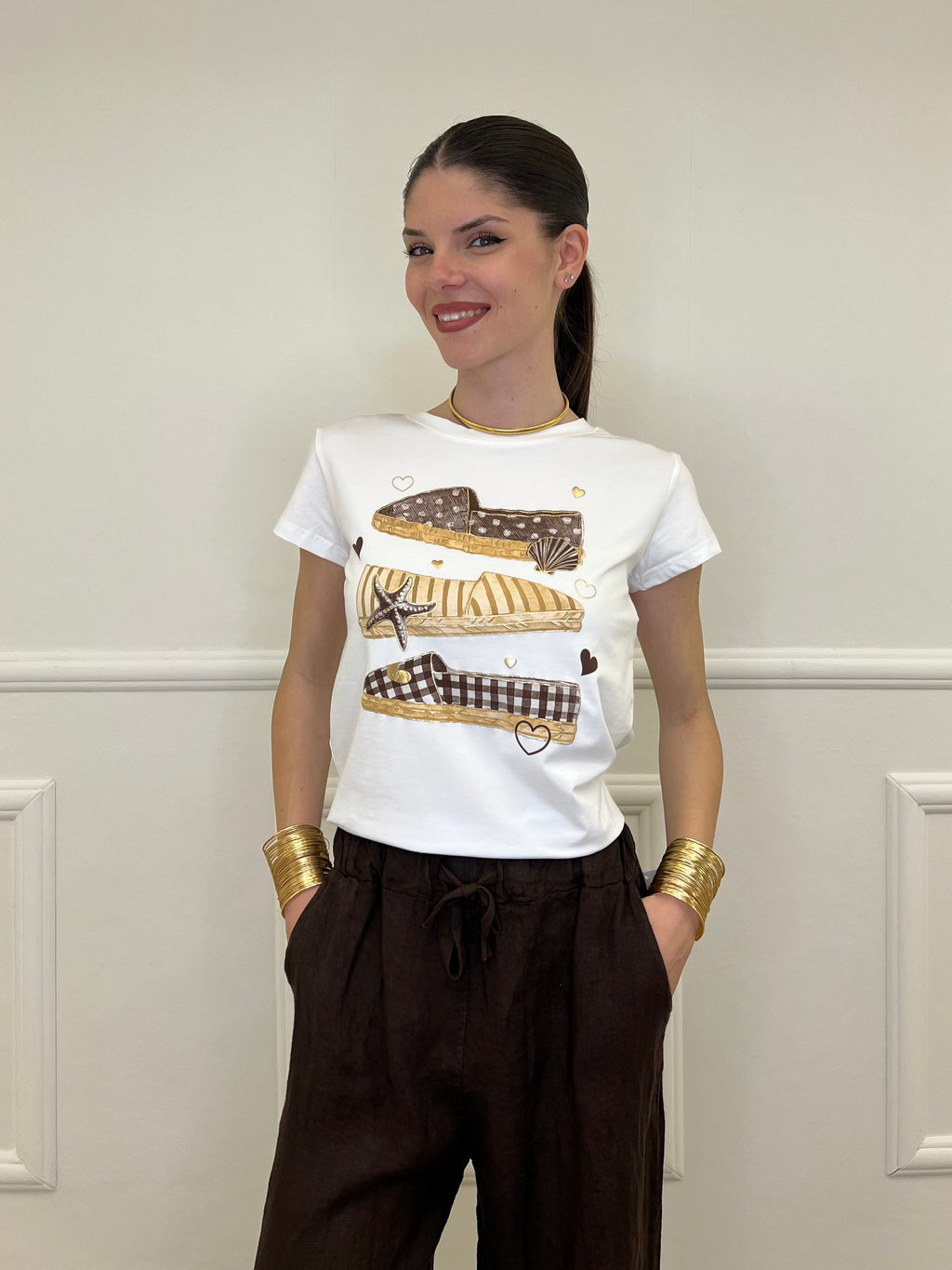 T-shirt Regular Fit Espadrillas