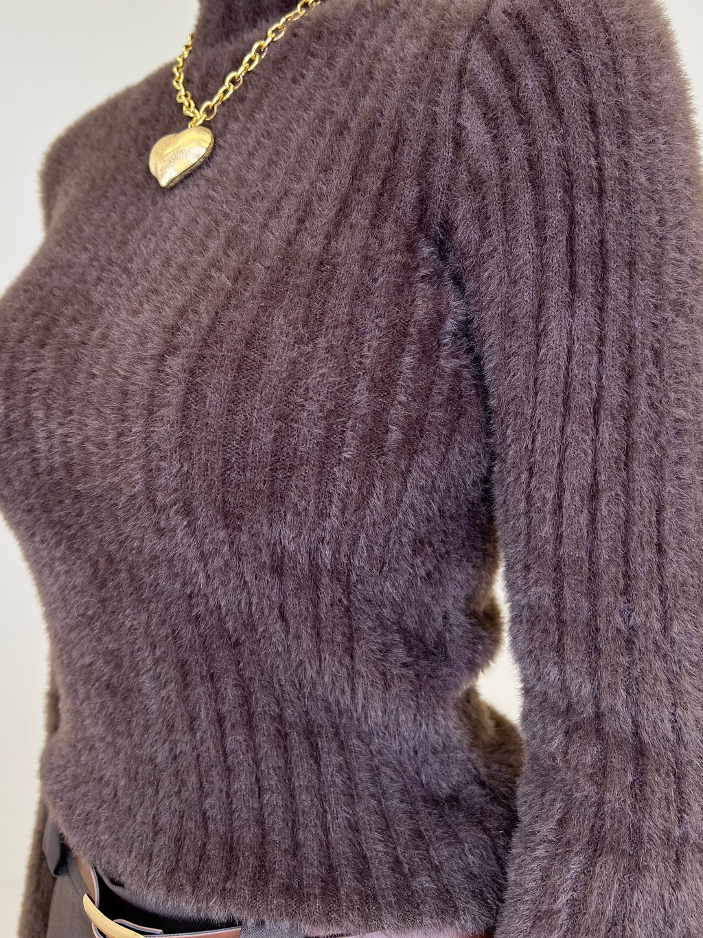 Maglia Fluffy Lupetto 8881 Moro