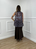 Longuette In Satin 2236 Marrone