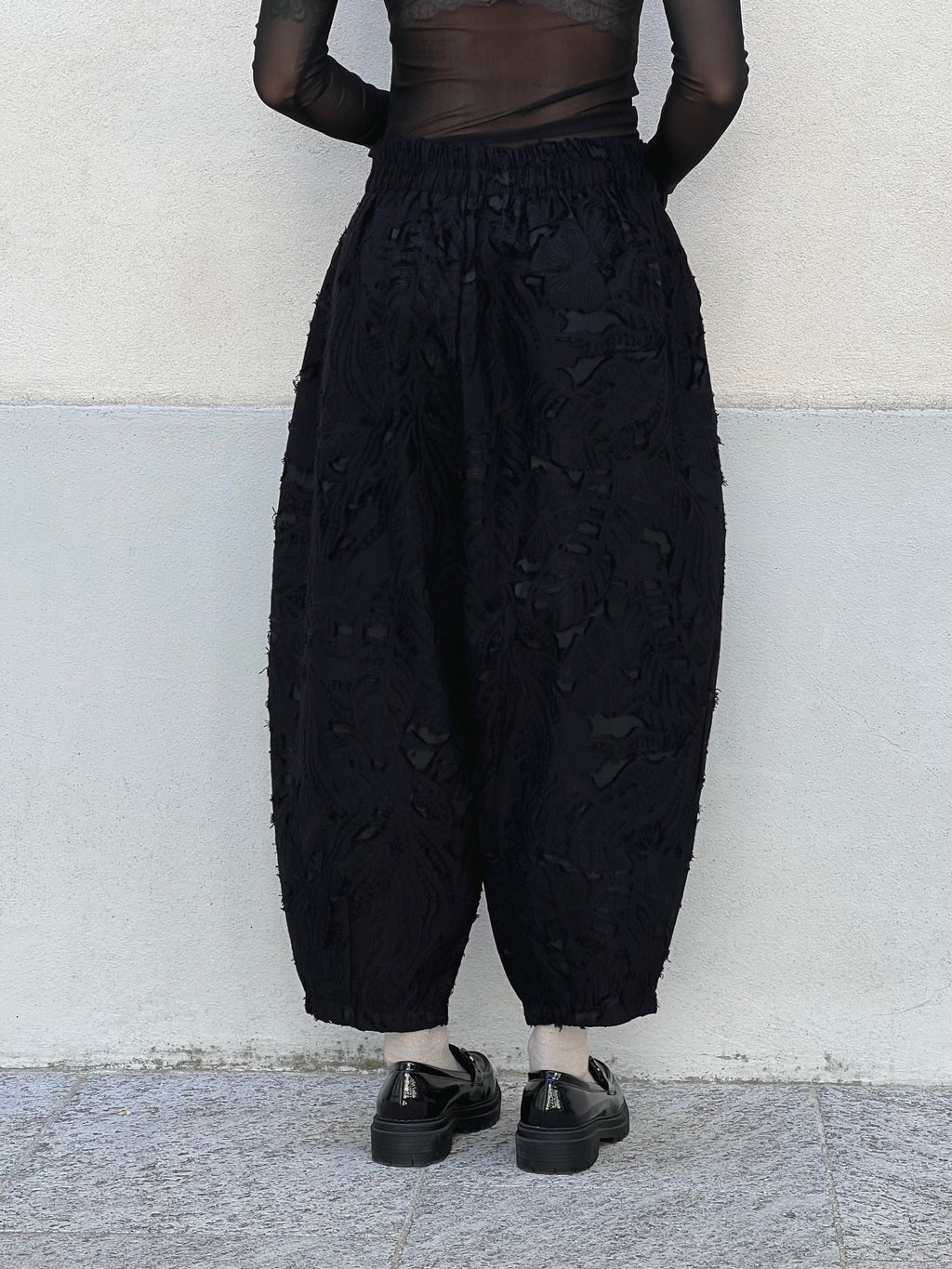 Pantalone Balloon Devorè 168660 Nero