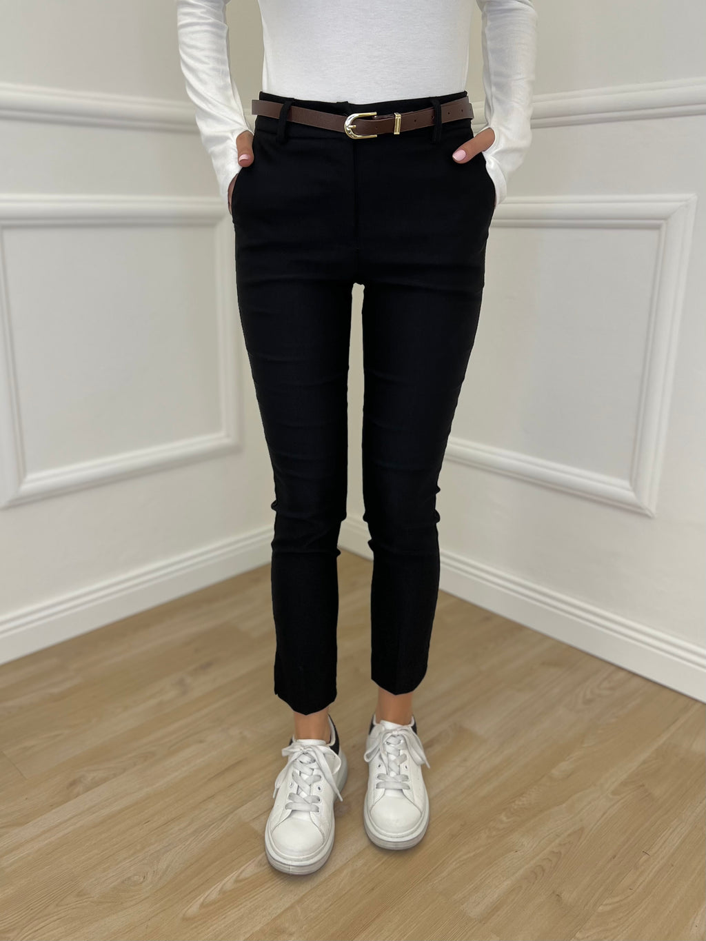 Pantalone Sigaretta 5199 Nero - Bazar Abbigliamento