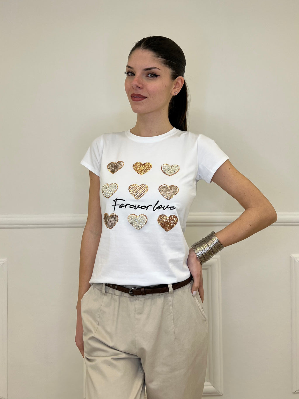 T-shirt "Forever Love" A5256