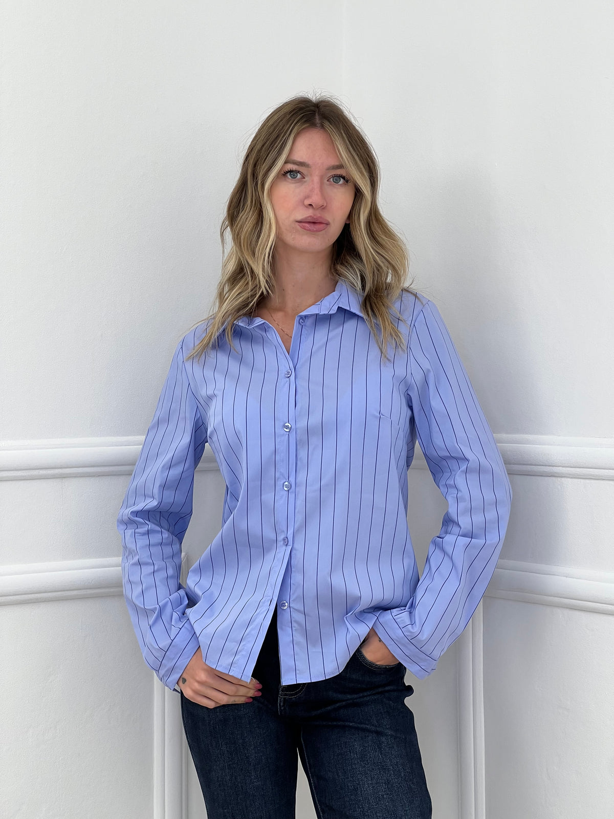 Camicia Bastoncino 5017 Azzurro