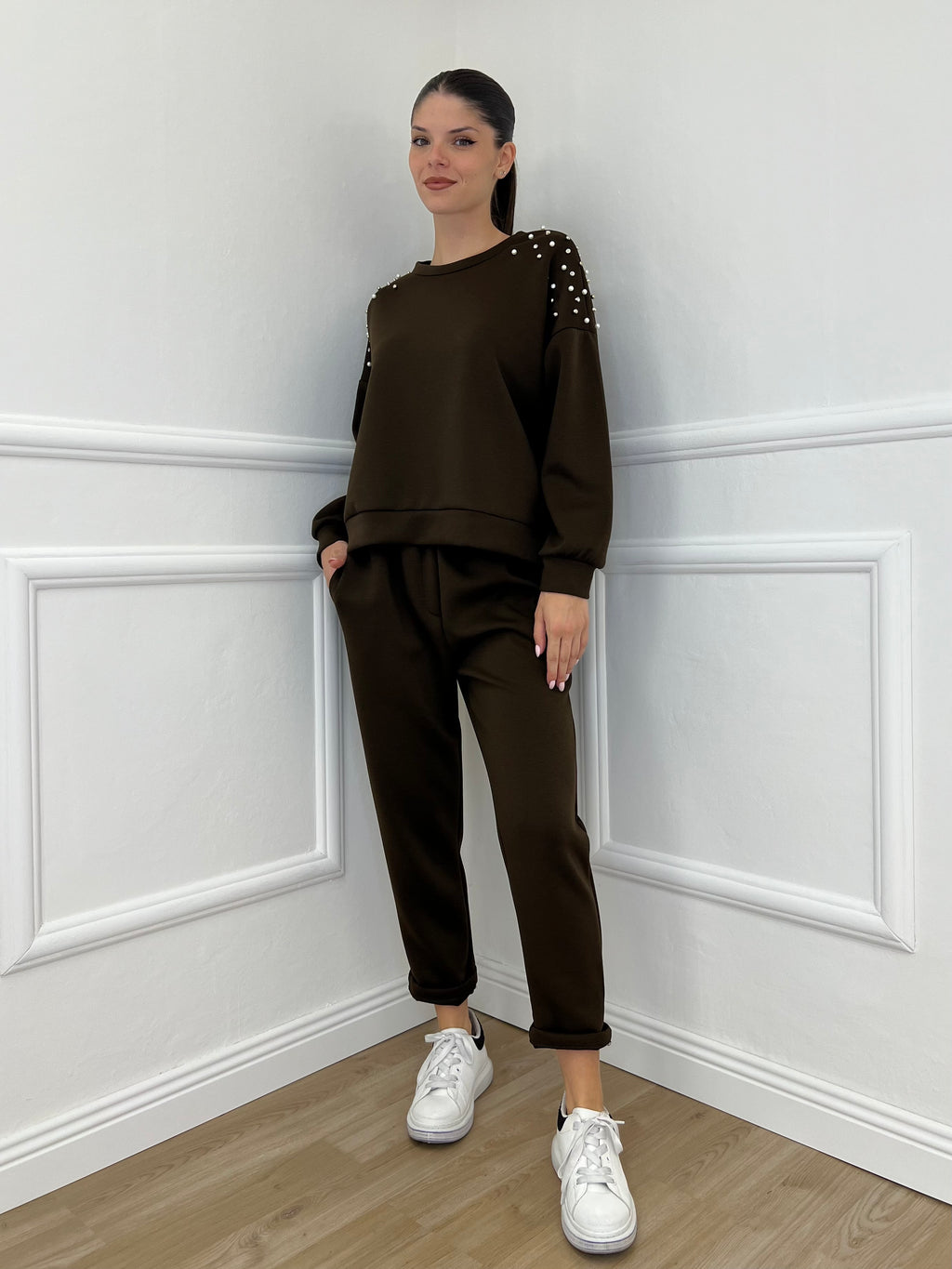 Pantalone Felpa 2252 Caffè - Bazar Abbigliamento