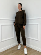 Pantalone Felpa 2252 Caffè - Bazar Abbigliamento