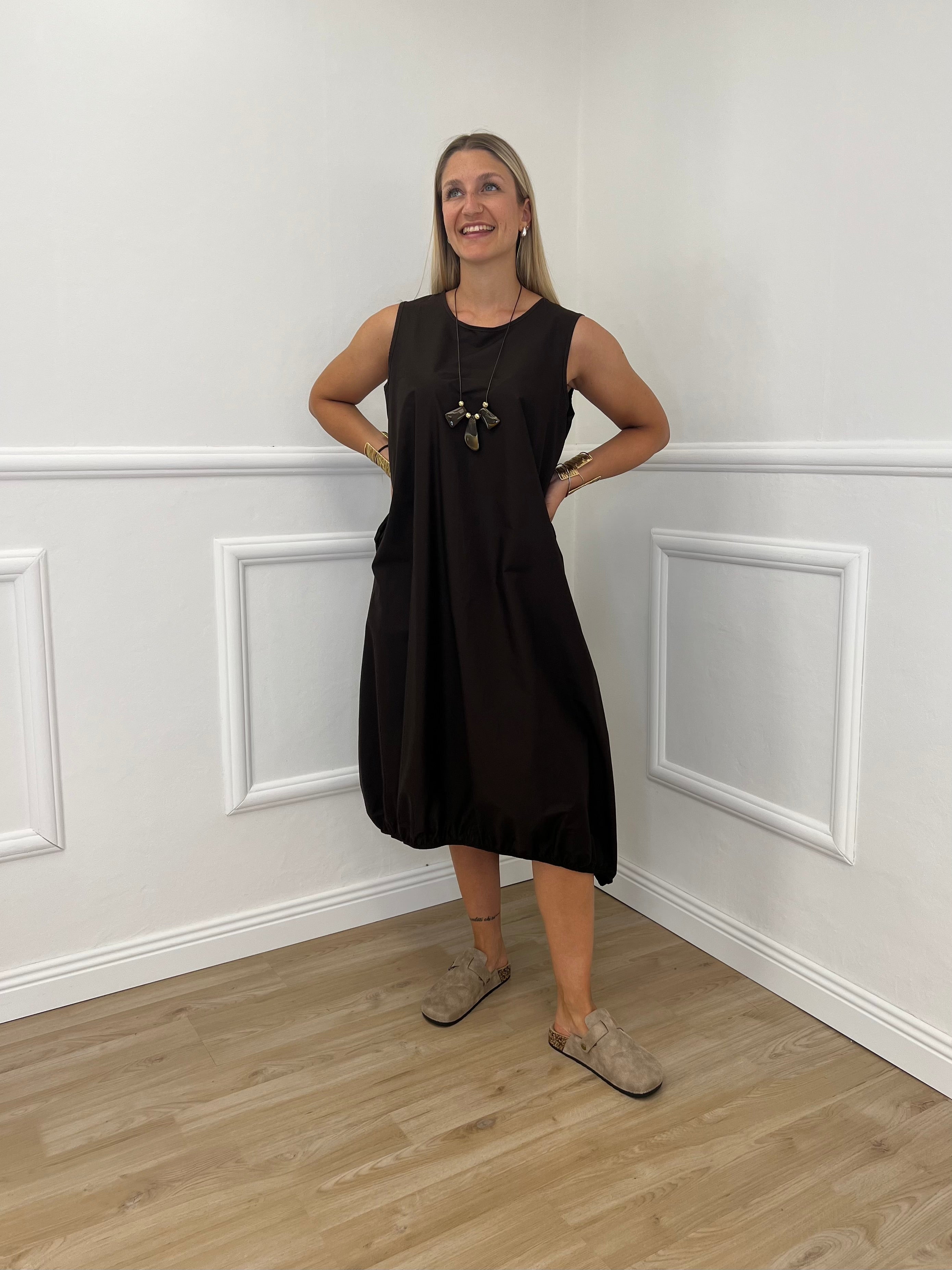 Abito Balloon Popeline 20670 Moro
