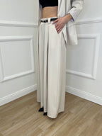 Pantalone a Palazzo 21509 Beige