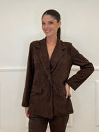 Giacca Corduroy 25790 Caffè