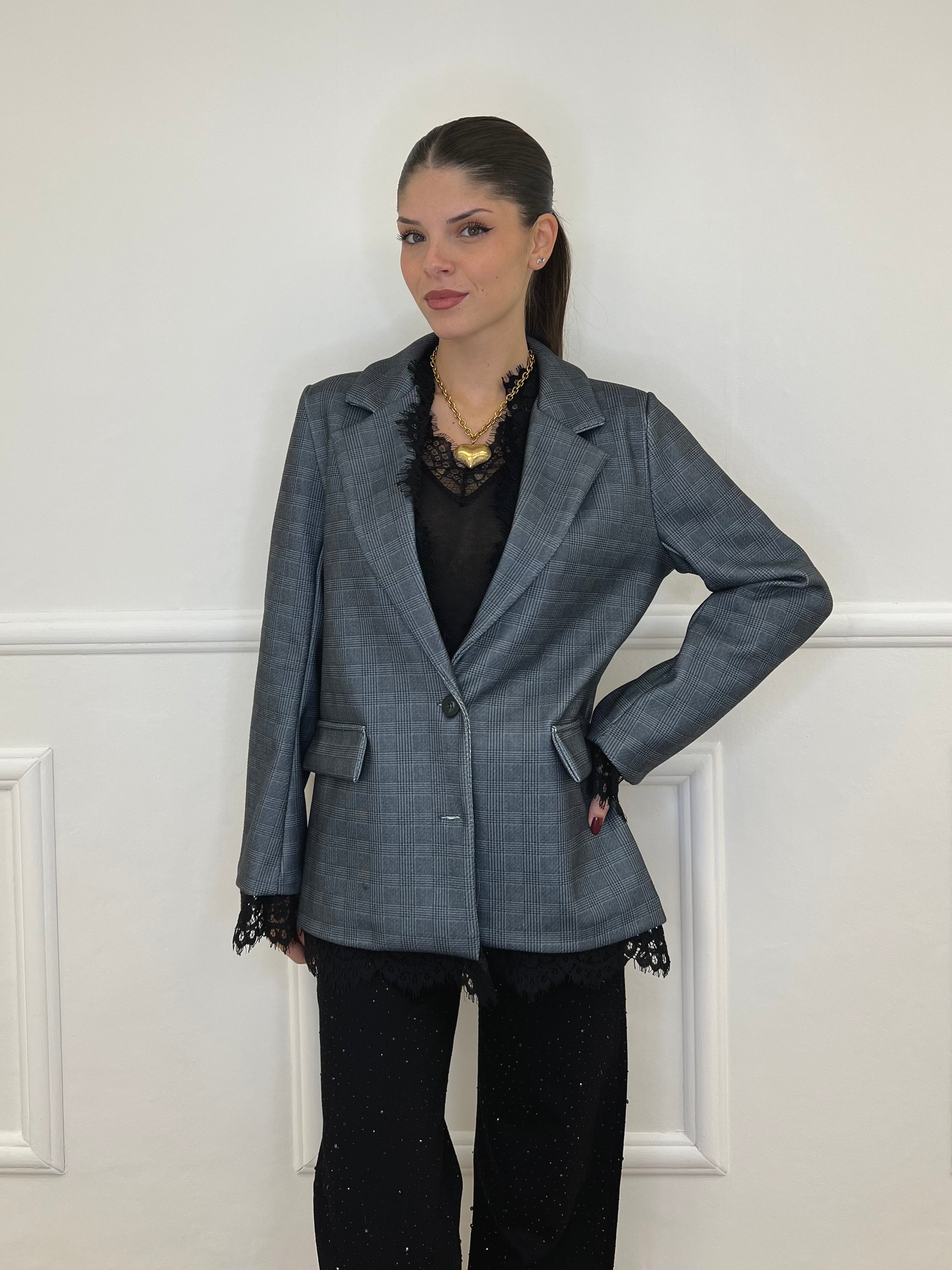 Giacca Galles Pizzo 251078 Grigio