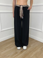 Pantalone Cupro Fusciacca 20527 Nero