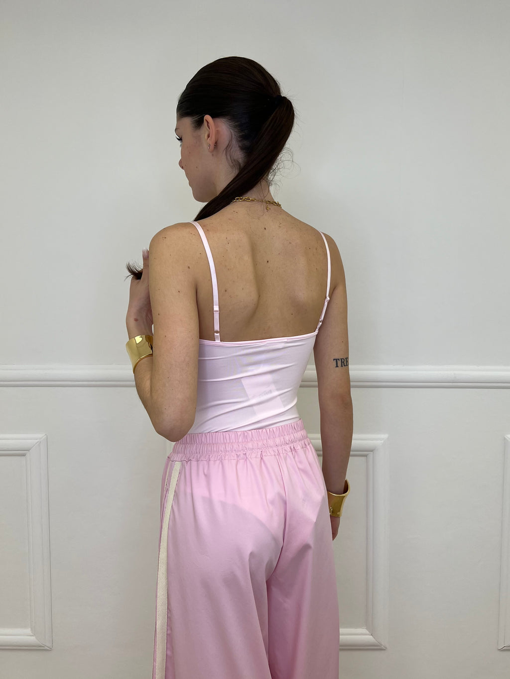 Body Drappeggiato 25617 Rosa