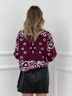 Maglia Bandana 11330 Burgundy